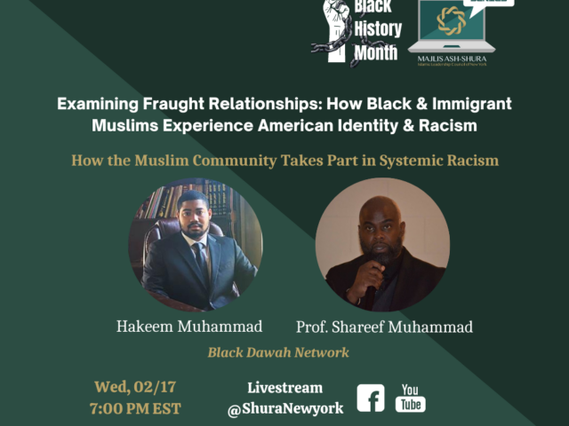 Examining Fraught Relationships (Part I): How the Muslim Community Can Challenge Systemic Racism